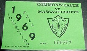 inspection 1969 fall windshield massachusetts