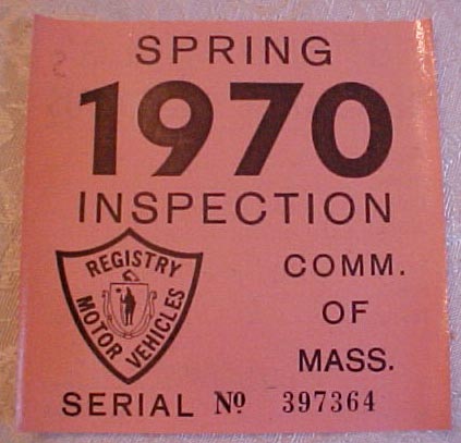 inspection 1970 spring massachusetts